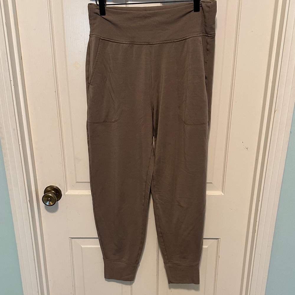 Athleta Taupe Jogger Pants